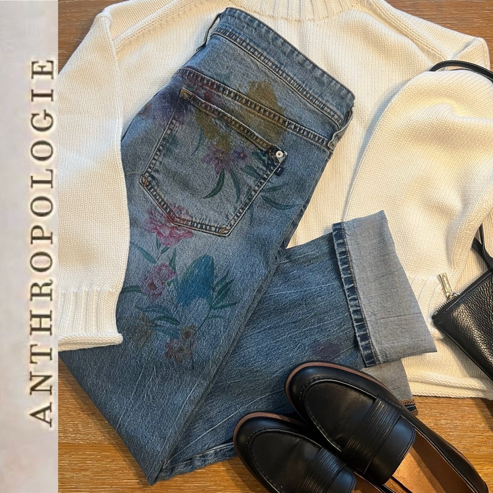 Pilcro boyfriend jeans by Anthropologie